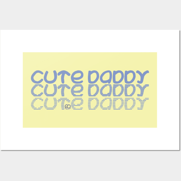 Cute Daddy Wall Art by Corrococho